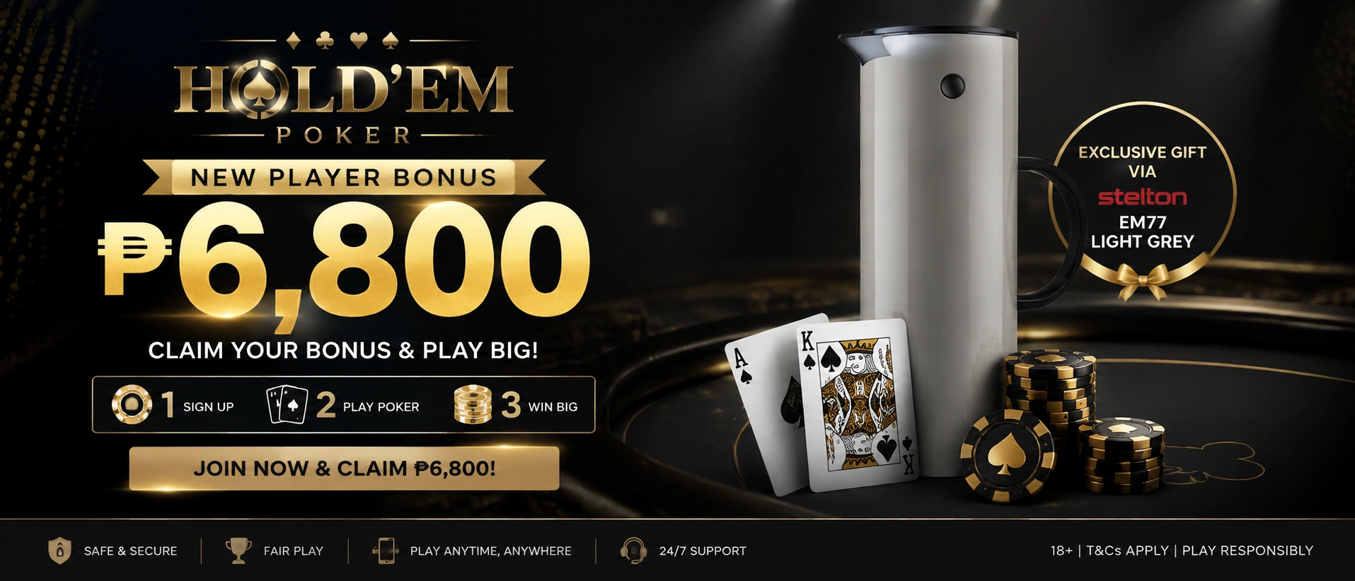 Online Poker lobby preview for Filipino players