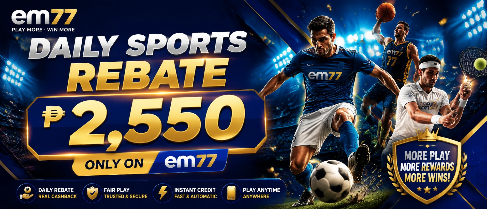 Sports betting promotions and match hub